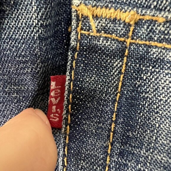 Levi’s Red Tab Denim Jeans Size 28 Vintage Classic Style Straight Leg Mid Rise - Picture 11 of 14